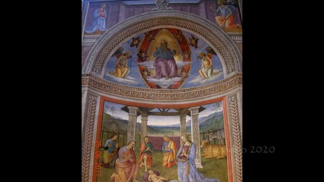 Vannucci Pietro, detto il PERUGINO, Natività, Chiesa san Francesco, Montefalco, manortiz смотреть онлайн