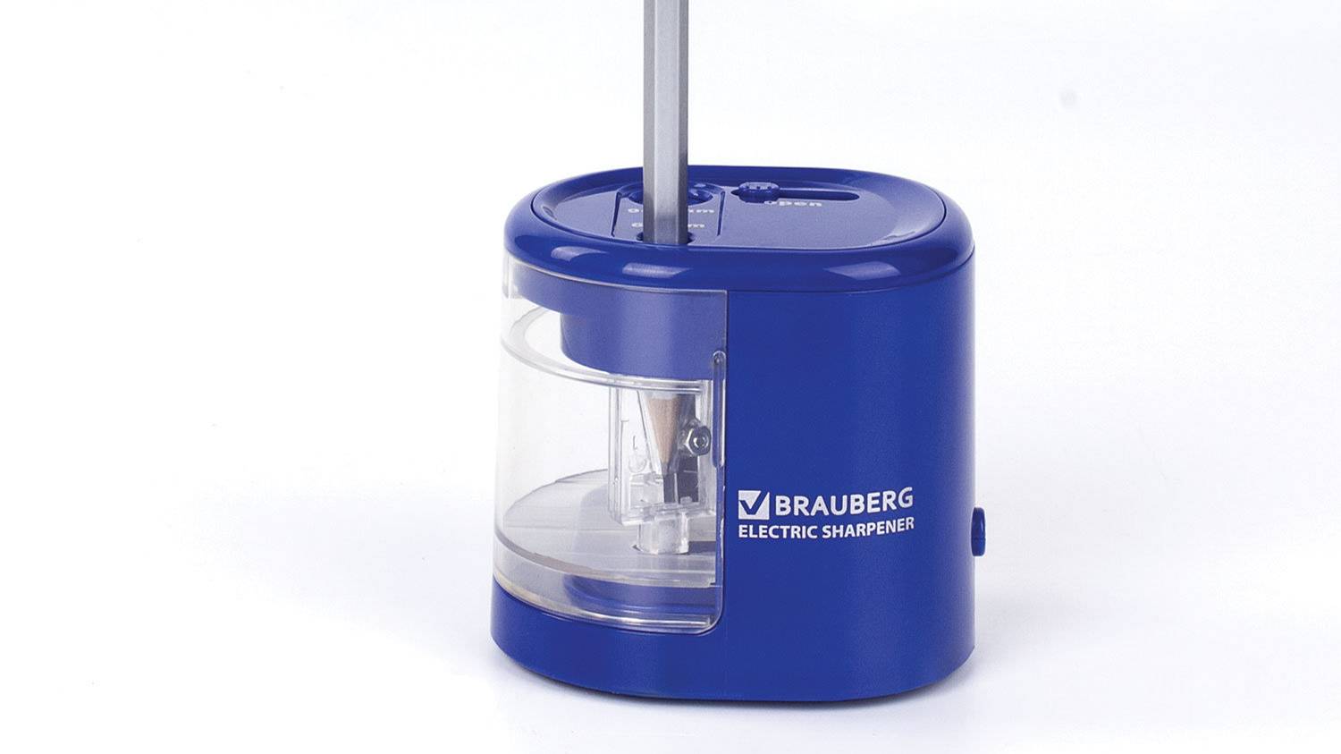 Обзор на электрическую точилку для карандашей Extra (BRAUBERG) смотреть онлайн