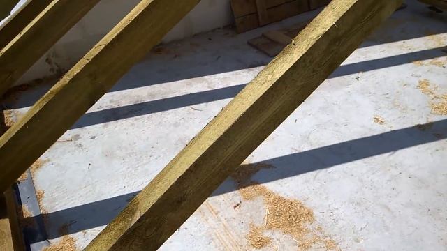 Dom za 100tys - Więźba dachowa #37 смотреть онлайн