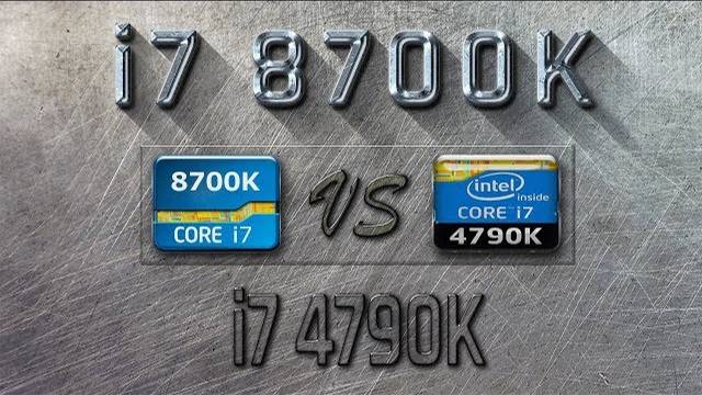 I7 8700K Vs I7 4790K Benchmarks | Gaming Tests Review & Comparison