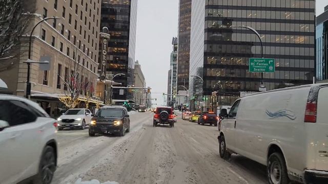 Vancouver Snow | Most SNOWFALL In Downtown Vancouver For Many Decades - Biggest Winter Storm
