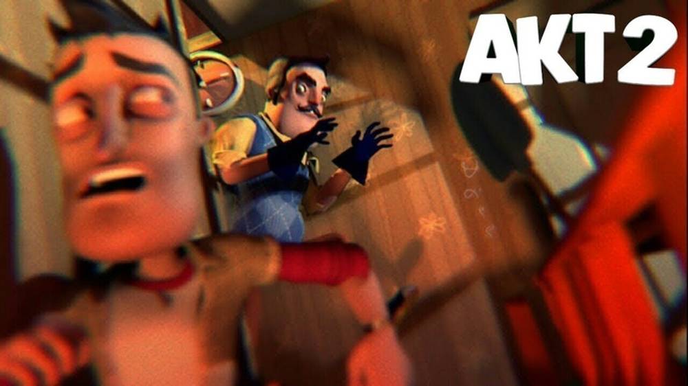 АКТ 2 Привет сосед в Roblox смотреть онлайн