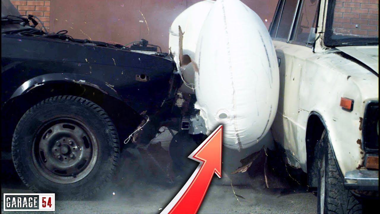 ПОДУШКИ БЕЗОПАСНОСТИ в БАМПЕР = ЦЕЛОЕ АВТО ПОСЛЕ ДТП смотреть онлайн