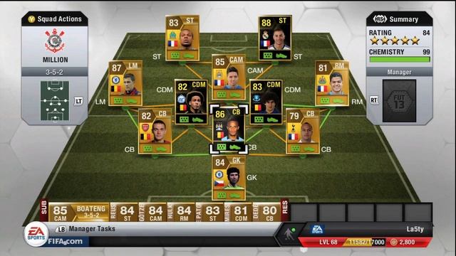 FUT 11, 12 & 13! My EXPENSIVE Teams! смотреть онлайн