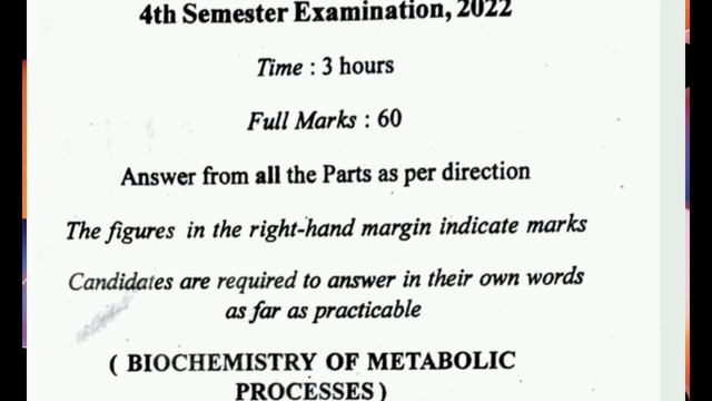 +3 4th semester zoology hons. previous year question paper pdf | BSc zoology hons core 10 question смотреть онлайн