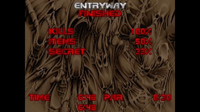 Doom - Overgrown Outpost | a WAD by VisionThing | Also finishing Slith смотреть онлайн