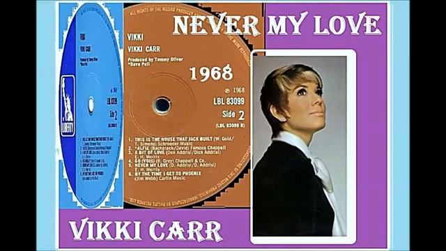 Vikki Carr - Never My Love смотреть онлайн