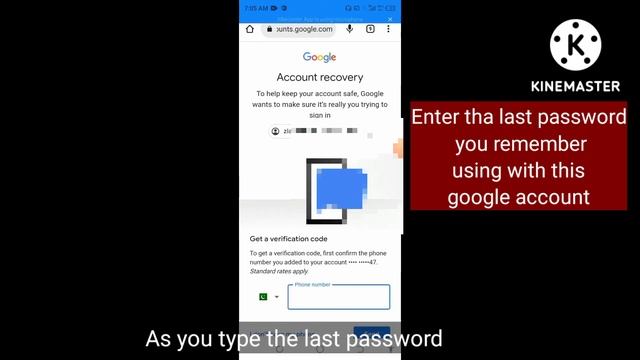 Google Account Enter the last password process recovery account playstor login with last password смотреть онлайн