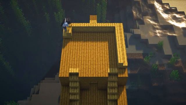 Minecraft : How to Build a Medium Sized Medieval Ship | Build Tutorial смотреть онлайн