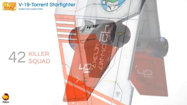CLONE WARS V19 TORRENT STARFIGHTER смотреть онлайн