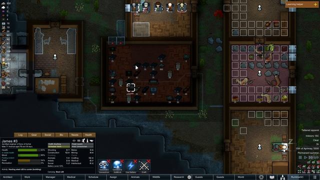 Rimworld Royalty Storyteller Roulette E3: Torrential Downpour Begins смотреть онлайн