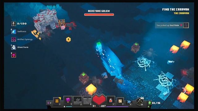 Speed running creeper woods in Minecraft dungeons смотреть онлайн
