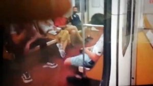поездка на Фрунзенско-Приморской линии от станции Комендантский проспект до станции Шушары (часть 1