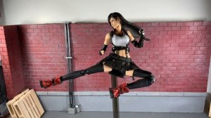 Tifa Lockhart Play Arts Kai Action Figure from Final Fantasy 7