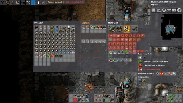 Factorio - Diggy Scenario - Auf dem Weg zu den Millitärflaschen - Let's Play 87 - Deutsch - German смотреть онлайн