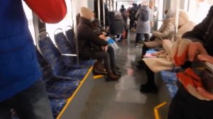 Спасение пассажира от контролёров ГКУ и МГТ (февраль 2021). Соучастник водитель не открывает двери