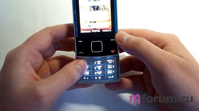 Обзор Nokia X3 - клавиатура смотреть онлайн