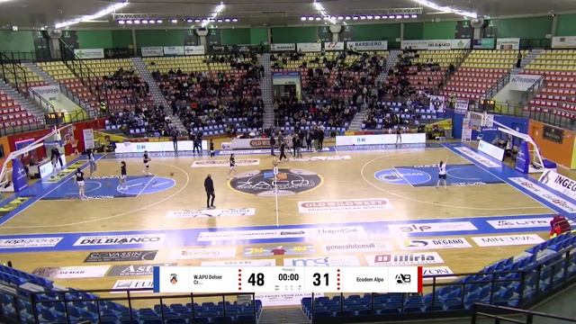 WomenAPU LBS Udine v Ecodem Alpo смотреть онлайн