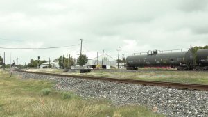 Union Pacific and BNSF Trains in San Antonio, Texas!