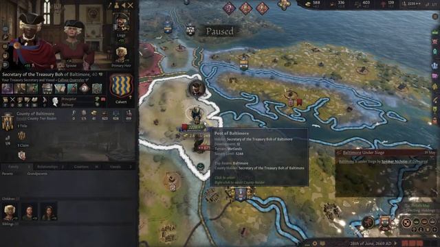 Crusader Kings 3 - After The End Mod - Custodes Sumus Arboris Libertatis Ep1 смотреть онлайн