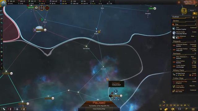 Stellaris: Star Wars Legacy of the Old republic - Mon Calamari Campaign #5 смотреть онлайн