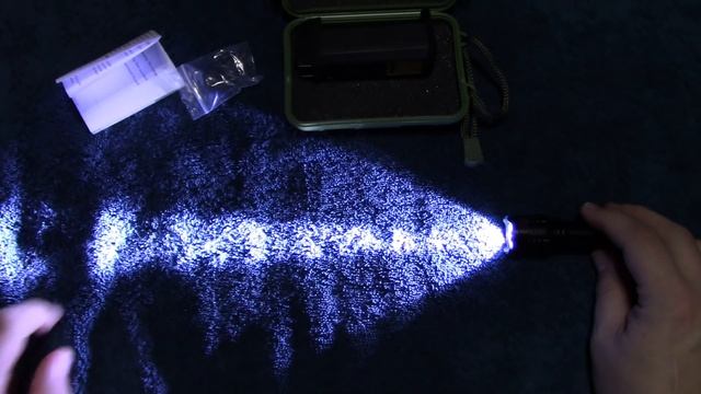 Smiling Shark EDC Keychain Flashlight Review!