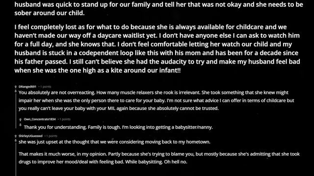 r/JustNoMil I’m currently hospitalized My Mother is using this opportunity to conv... reddit storie смотреть онлайн