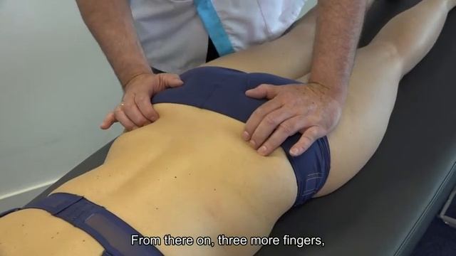 Osteopathy: Pelvis Posterior Muscles Palpation