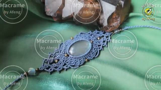 Macrame By Afeng： 2023-12｜Macrame Tutorial｜Macrame Bracelet ｜编绳｜DIY｜