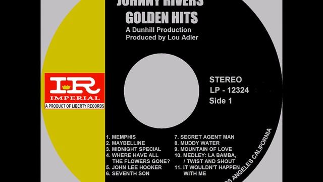 JOHNNY RIVERS GOLDEN HITS (Full Album) 1. Memphis Stereo 1964