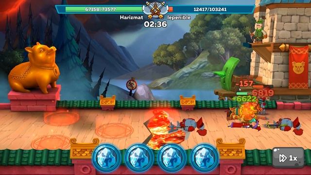 Амулет "Лунный фонарь" в действии Hustle Castle Хастл Кастл смотреть онлайн