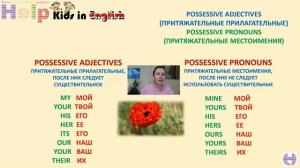 HELP KIDS 10 - Pronouns and Possessive Adj