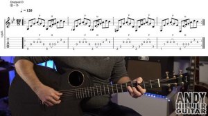 How to play The Forest The End Guitar Tutorial