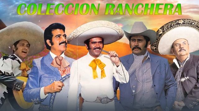 Vicente Fernandez, Federico Villa, Gerardo Reyes, Felipe Arriaga Exitos de La Cancion Ranchera смотреть онлайн