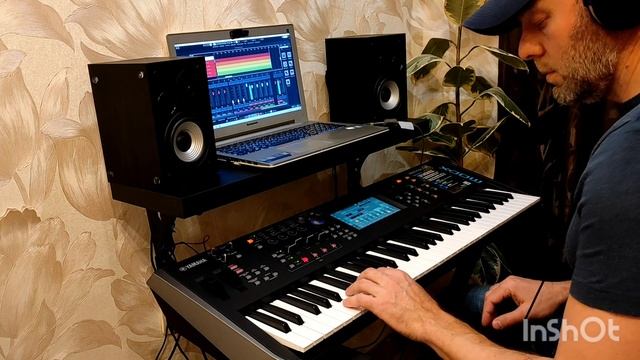 Ласковый май - Глупые снежинки (Yamaha MODX cover) смотреть онлайн