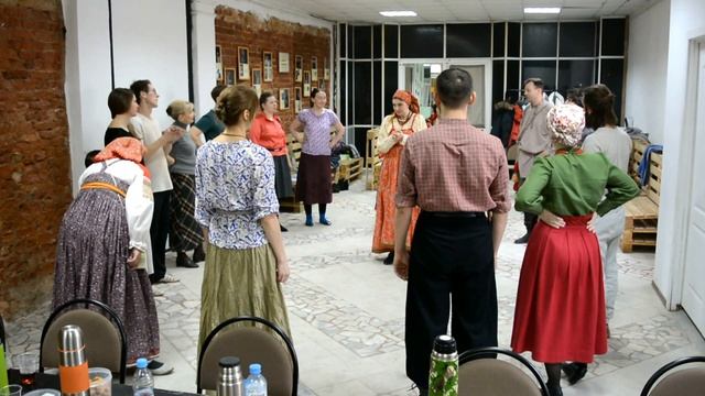 Занятие по плясу 19.03.17 - Хороводы смотреть онлайн