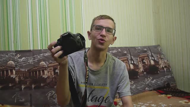Обзор на Canon 1100d и планы насчёт канала смотреть онлайн