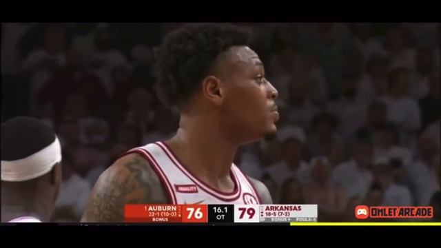 Arkansas vs Auburn Mens basketball Overtime highlights ( Insane last 2 minutes | February 8,2022 смотреть онлайн