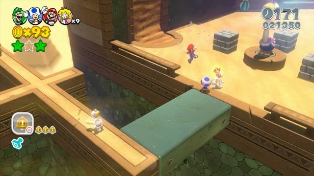 Super Mario 3D World Wii U (4 Player Co-op) 1080p World 2 смотреть онлайн