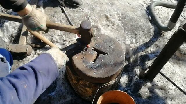 Кую реер. как сделать полукруглую токарную стамеску. смотреть онлайн