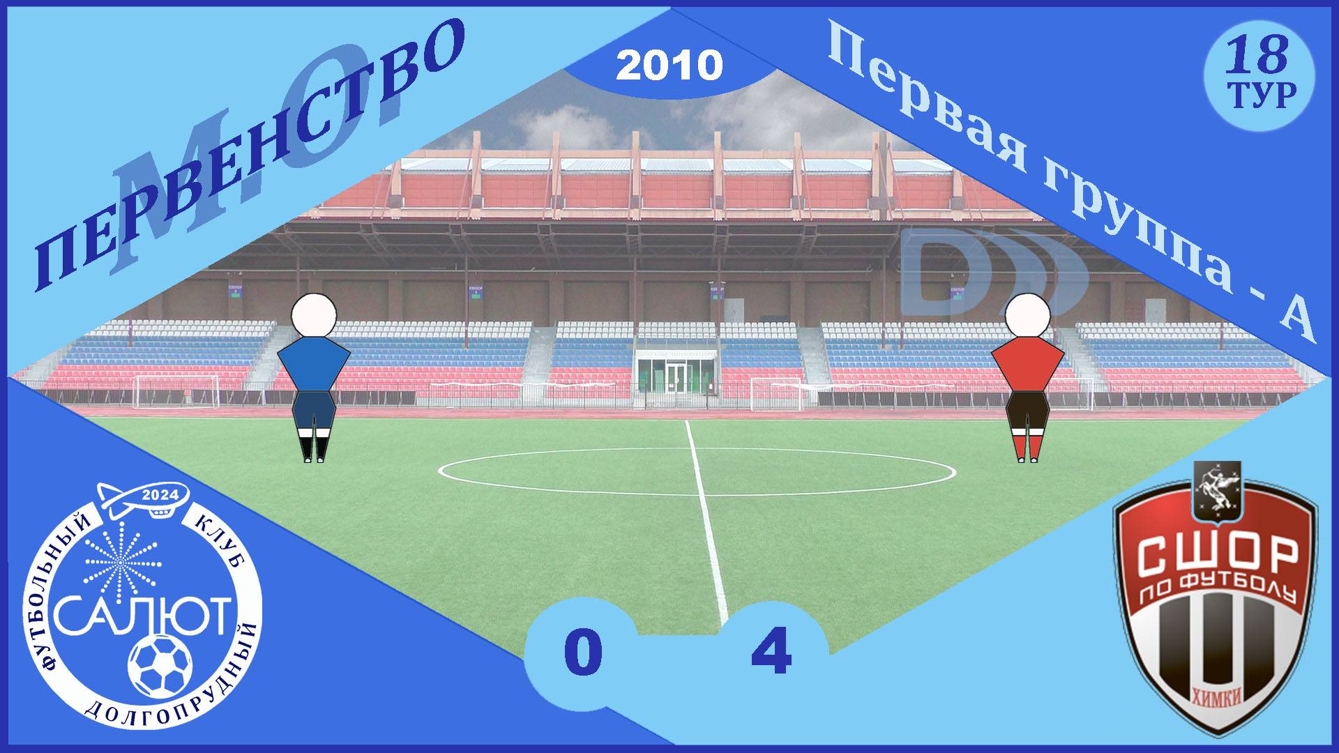 ФСК Салют 2010  0-4  СШОР-2 Химки