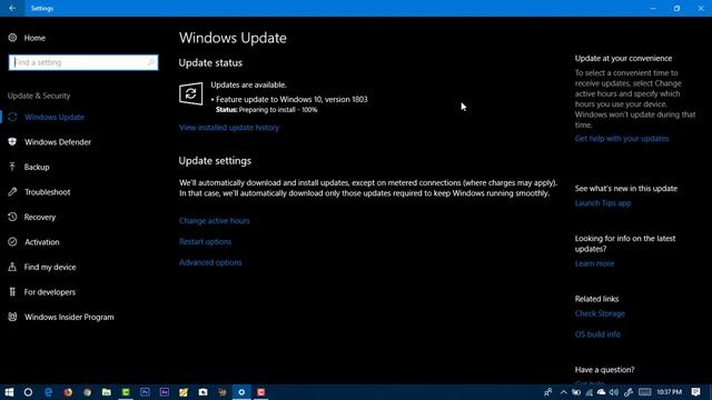 How to download and install Windows 10 version 1803 April | Spring Creators Update 2018 смотреть онлайн