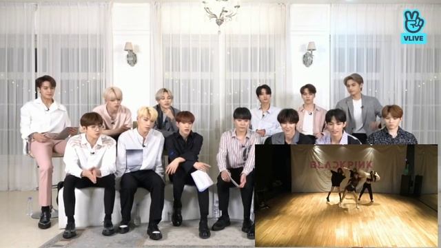 SEVENTEEN reaction to BLACKPINK - 'AS IF IT'S YOUR LSAT' Dance Practice Video смотреть онлайн