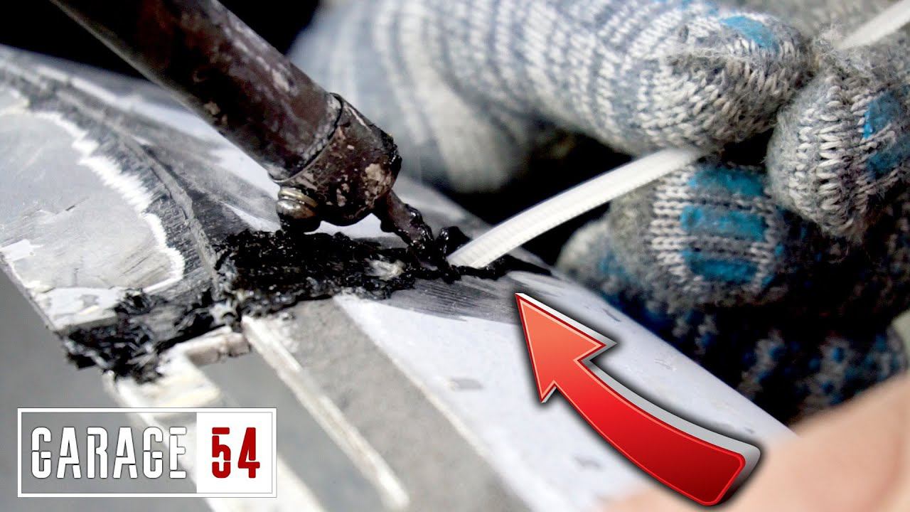 Пайка бампера ПЛАСТИКОВЫМ ХОМУТОМ / СТЯЖКОЙ - Как это работает? смотреть онлайн