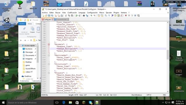|| UNTURNED || MODIFICAR ZOMBIES Y EXPERIENCIA || SERVER TUTORIAL || #2 || смотреть онлайн