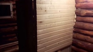 Обшиваем баню вагонкой