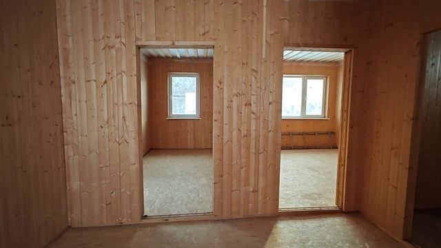 Обзор двухэтажного дома, село Душоново