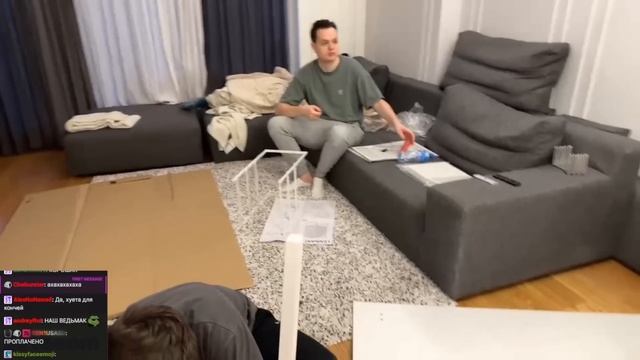 ЭВЕЛОН собирает СТОЛ ШАДОУКЕКУ с ФРИКАМИ Ft. СКИЛЗОР и КОСТЫЧ / EVELONE SHADOWKEK