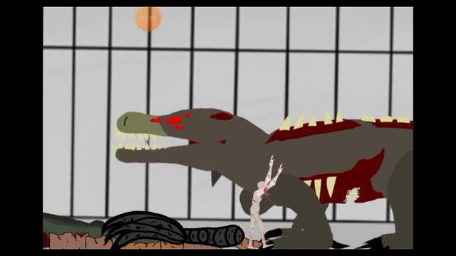 Scp 096 против Scp 682  Scp 096 Vs Scp682 (рисую мультфильмы 2)