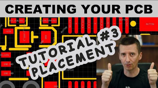 Tutorial #3: Starting a new PCB, Placing Components, Improving Schematic смотреть онлайн